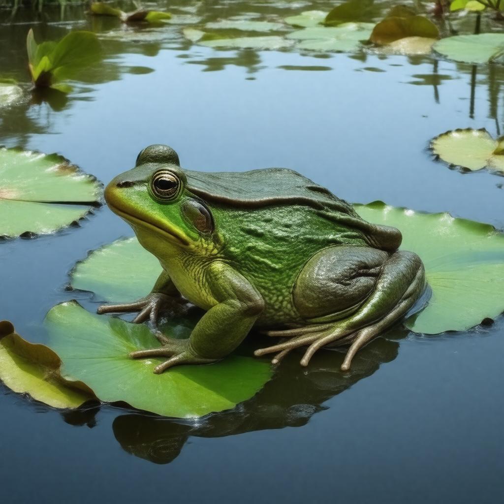 American bullfrog